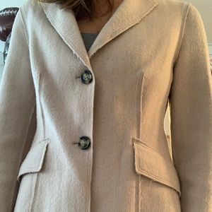Beige wool Armani blazer